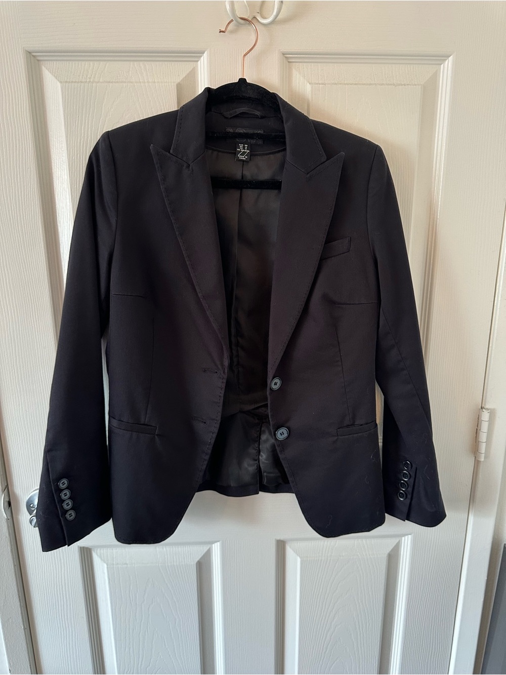 H&M Black Women's Tailored Blazer